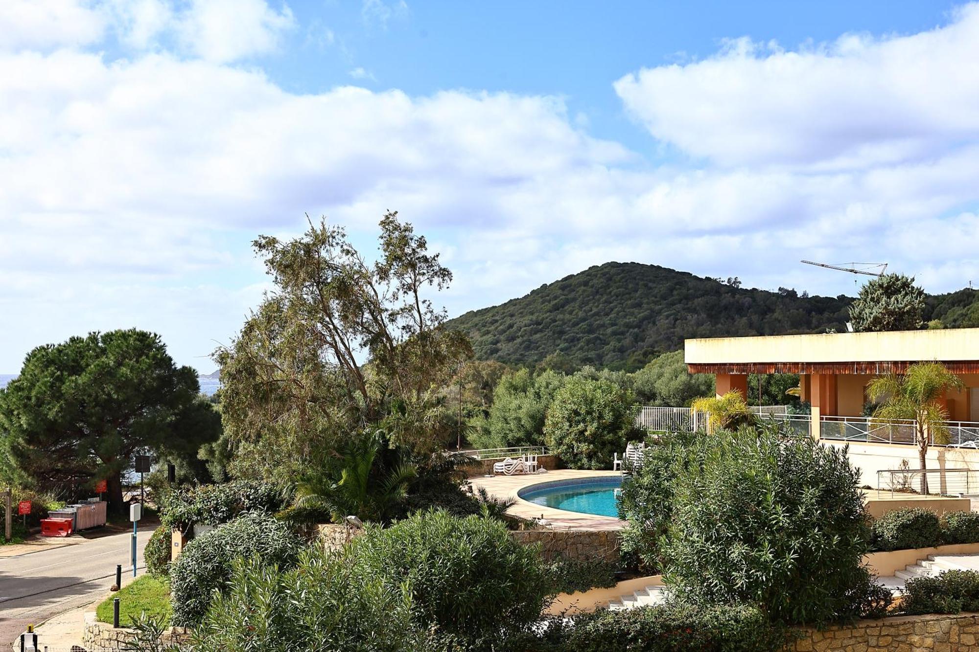Evasion Corse - T2 Vue Mer, Piscine & Plage أجاكسيو المظهر الخارجي الصورة
